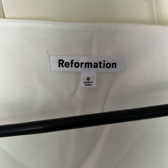 NWT Reformation Valor Top in White - Picture 4 of 4